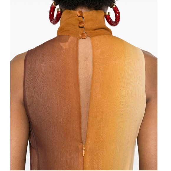 Forte Forte ombré-effect maxi dress | Size 1 - Picture 4 of 8